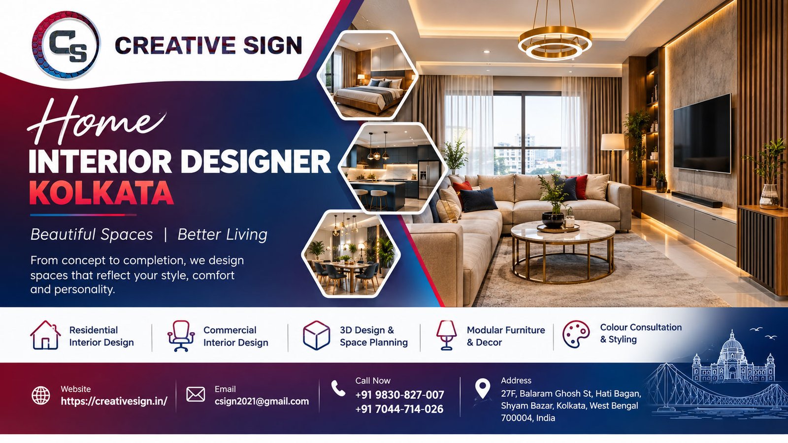 Home Interior Designer Kolkata